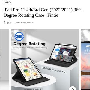 I pad case fits iPad Pro 11 inch